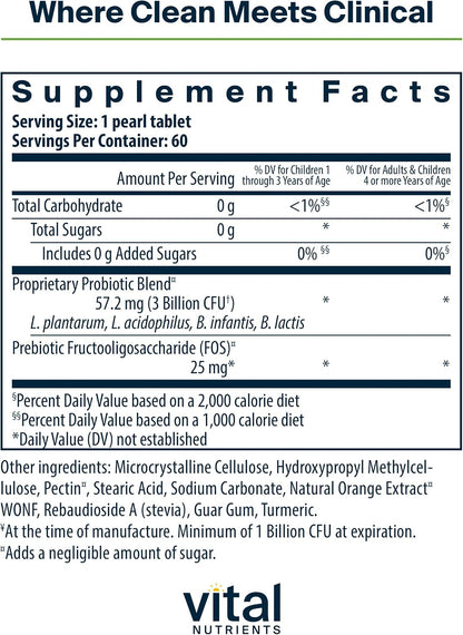 Hyperbiotics Vital Nutrients Family Probiotic Bundle – Pro-15 Prebiotics + Probiotics for Adults (60 Time Release Pearls) & Pro-Kids Chewable Probiotic Tablets (60 Count)