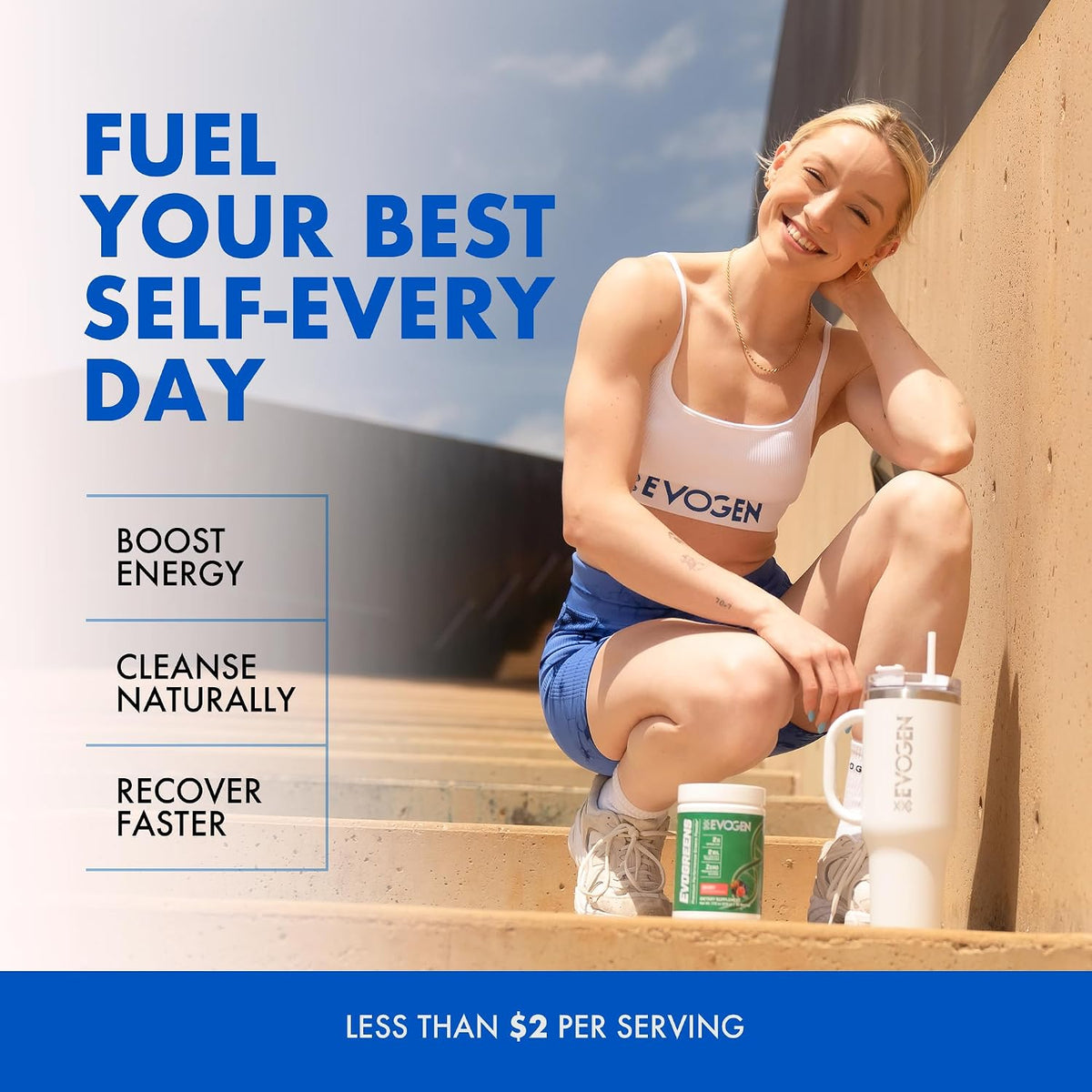 Evogen Evogreens Super Greens | Wellness | Berry | 30 Servings | Spirulina, Vitagranate pomegranate extract and Bacillus probiotics; properly dosed for recovery, detox and immune health