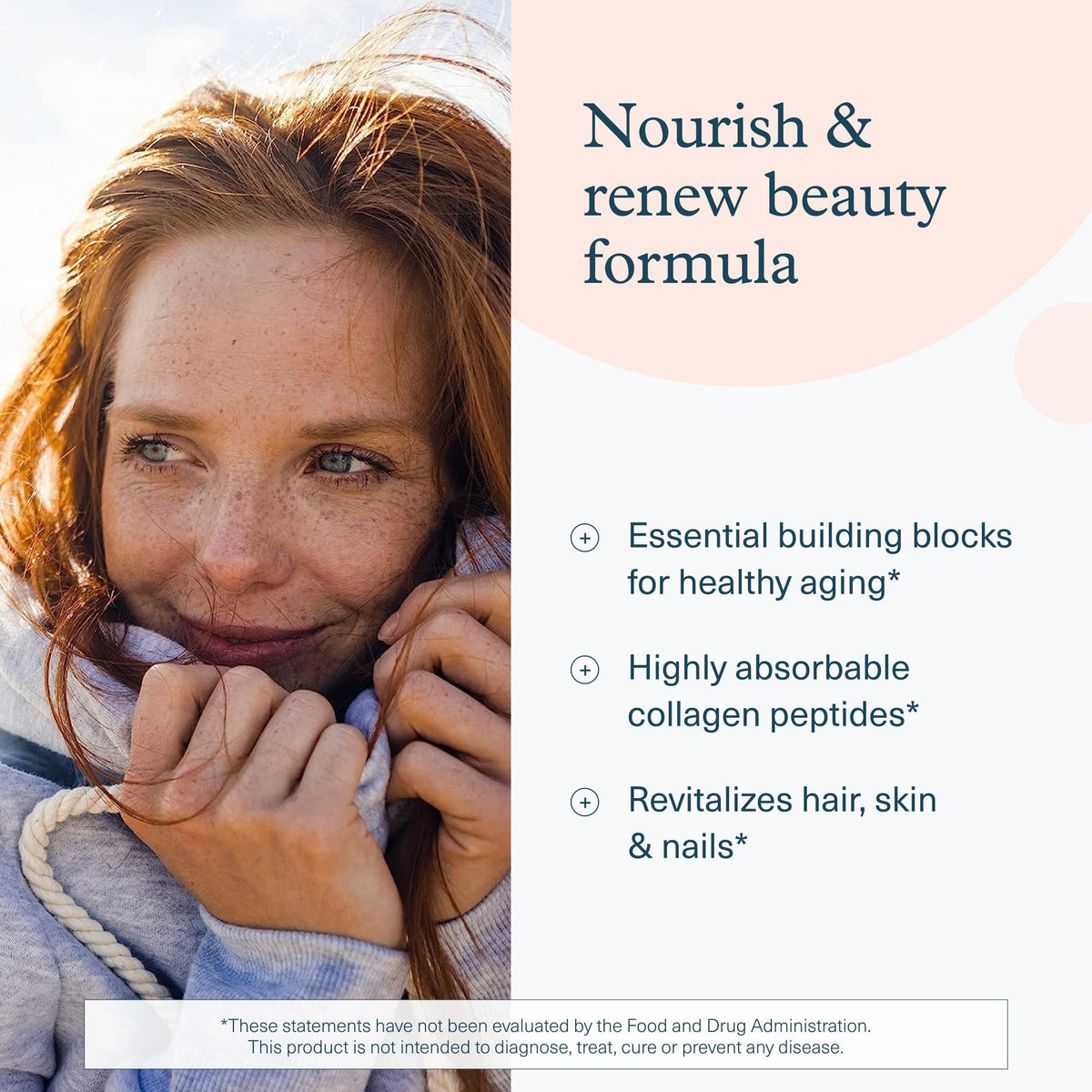 Youtheory Advanced Collagen - 6,000 mg Hydrolyzed Collagen Peptides - Includes Antioxidants & Contains Vitamin C - Hair Growth, Nails, Joint Health & Bone Support