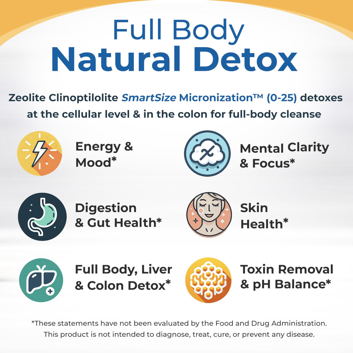 Healthy by Nature Full Body Zeolite Detox Cleanse Powder for Adults | Natural Clinoptilolite Binder Support, Therapeutic Dosing for Women and Men, Supports Energy, Mental Clarity & Gut Health