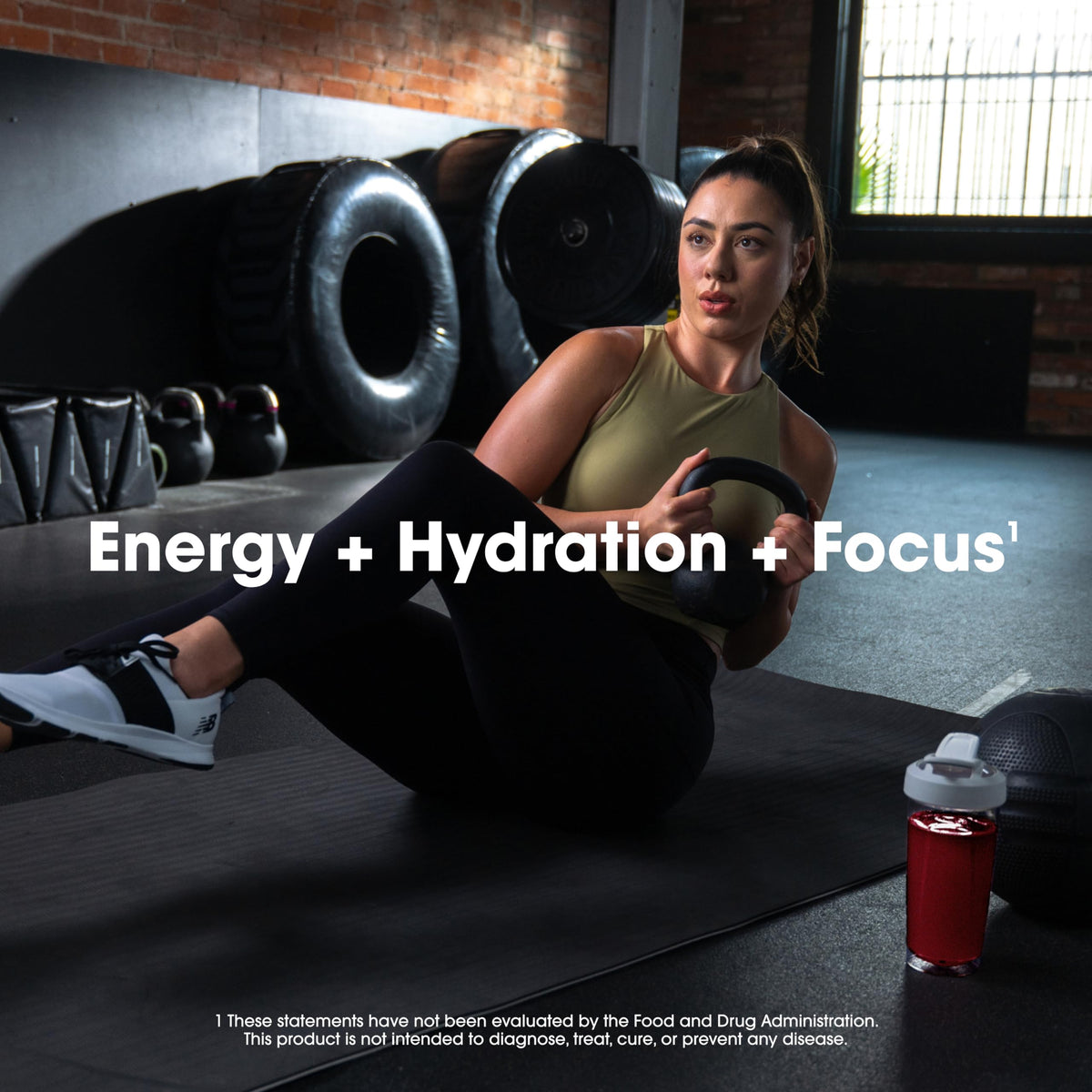 Optimum Nutrition, Amino Energy Powder Plus Focus, with Bcaa, Electrolytes, and Caffeine, Watermelon, 30 Servings | Contains BCAAs, Electrolytes, 100 mg Caffeine, 5g Amino Acids, Zero Sugar, Supports Hydration, Banned Substance Tested