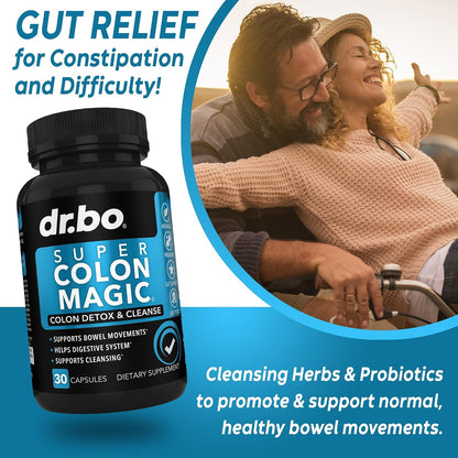 Colon Cleanser Detox for Weight Flush - 15 Day Colon Cleanse Pills & Probiotic - Fast Natural Laxative, Constipation Relief, Bowel Movement Supplements for Intestinal Stomach Bloating Gut Loss Support