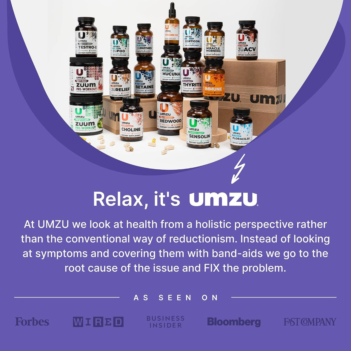 UMZU Daily Magnesium Complex Capsules, 30 Day Supply | 3 Bioavailable Magnesium Forms, High Absorption, Energy and Metabolism Support, Muscle Relaxation, Calmness, Daily Wellness