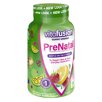 Vitafusion Prenatal, Gummy Vitamins QsAPdO, 3Pack (90 Count)