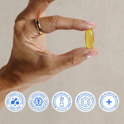BodyBio Balance Oil - Essential Fatty Acids for Brain, Skin, & Mood | Cold-Pressed Omega 3 & 6