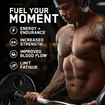 All Black Everything Non Stim Pre-Workout | Preworkout Energy Drink Mix | Caffeine Free | Creatine, Beta Alanine & Citrulline | Energy Supplement for Men & Women | Sour Gummy Bear | 40 Servings