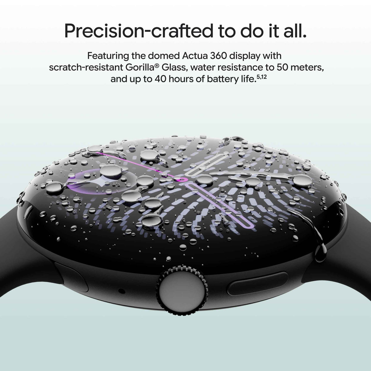 Google Pixel Watch 5 (45mm) - Android Smartwatch - Obsidian - Wi-Fi