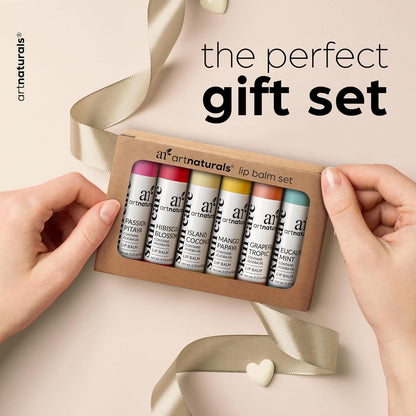 ArtNaturals Beeswax Lip Balm Set, 6 Pack