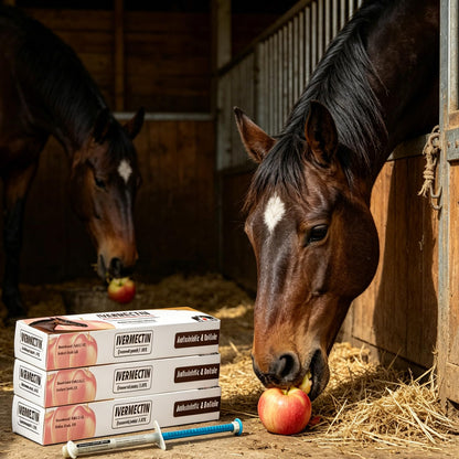 Paste for Horse 1.87% – 6.08g Tube Apple Flavored for Horses Only - 3 Pack