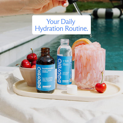 BodyBio e-Lyte Sugar Free Electrolyte for Hydration, Energy & Cramp Relief | No Sugar, No Artificial Flavors, No Fillers, Keto Friendly