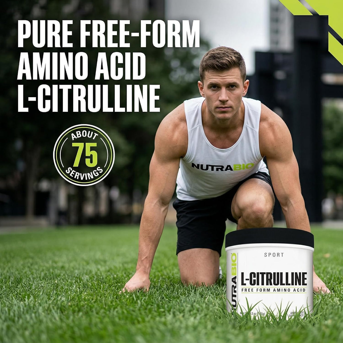 NutraBio L-Citrulline, Free Form Amino Acid, 5.3 oz (150 g)