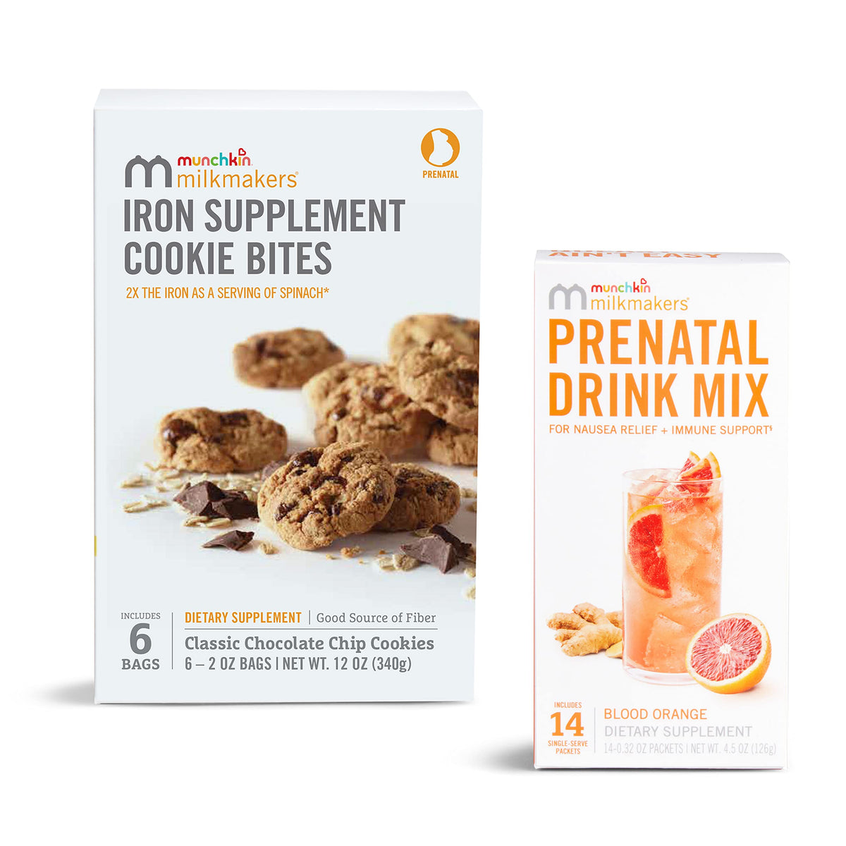 Munchkin® Milkmakers® Prenatal Drink Mix for Morning Sickness & Nausea Relief + Immune