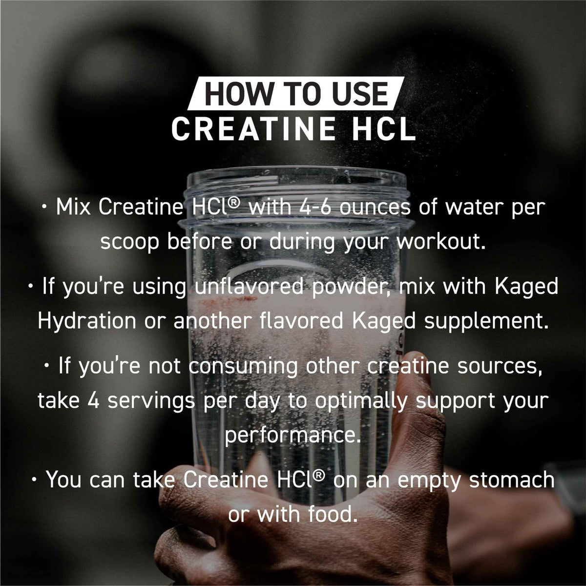 Kaged Creatine HCl Capsules | 7X Concentrated vs Mono | Muscle Building & Recovery | High Absorption | No Bloating | Creatine for Men & Women | Vegan, Gluten Free | Unflavored | 75 Servings