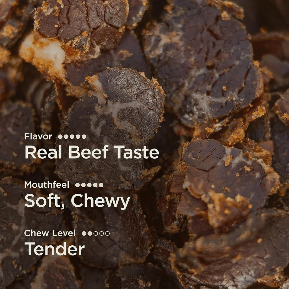 Lineage Provisions Air-Dried Steak Jerky Bites, 3-Pack | 100% grass fed nutrient-dense carnivore snacks, keto-friendly steak jerky with zero sugar, zero carbs & high protein snack.