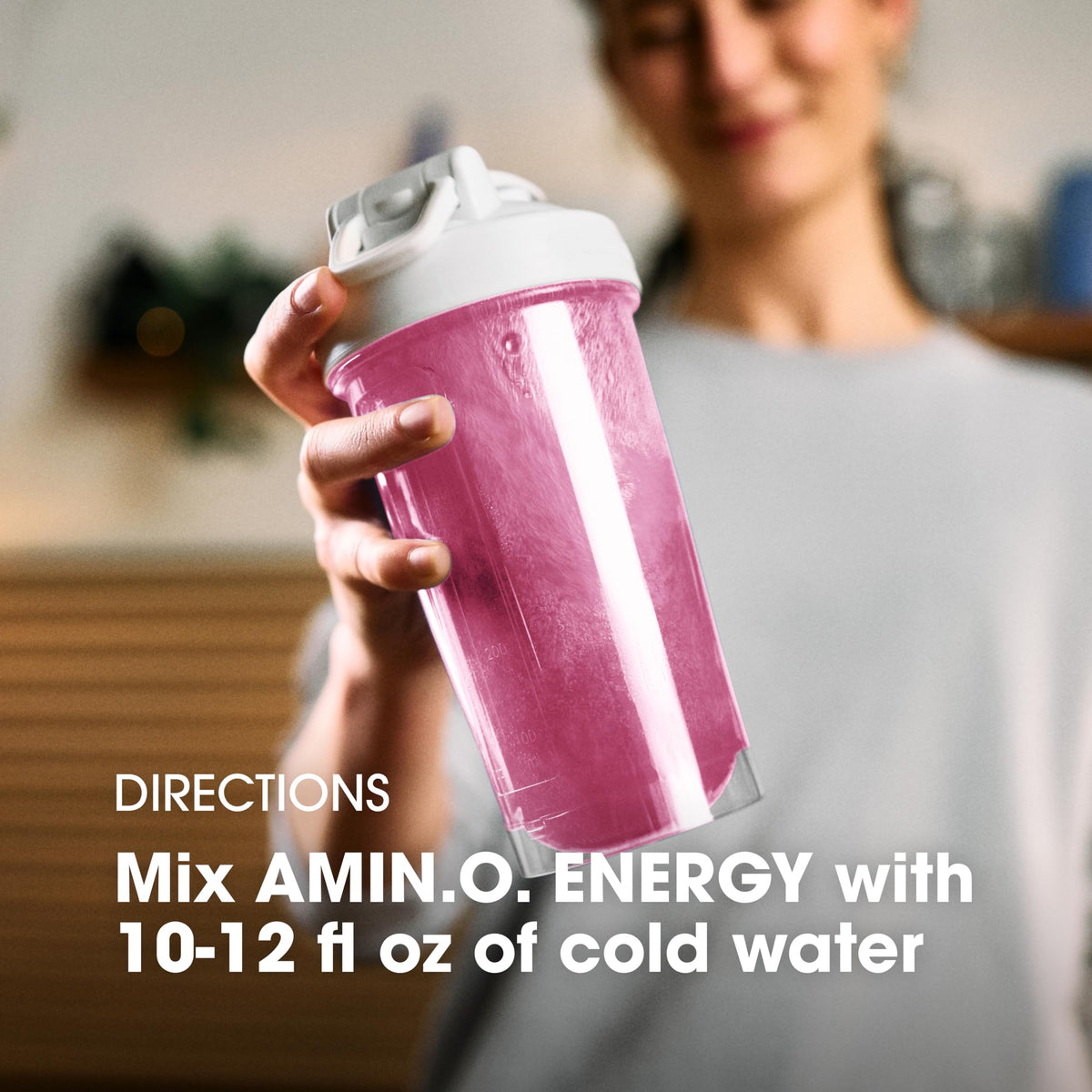 Optimum Nutrition, Amino Energy Powder Plus Focus, with Bcaa, Electrolytes, and Caffeine, Watermelon, 30 Servings | Contains BCAAs, Electrolytes, 100 mg Caffeine, 5g Amino Acids, Zero Sugar, Supports Hydration, Banned Substance Tested