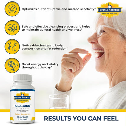 PuraBurn - Irish Sea Moss Capsules for Daily Wellness - Bladderwrack Root | Organic Sea Moss, Nutrient Absorption Support, Bladderwrack and Kelp, Simple 2-Capsule Routine, Non-GMO