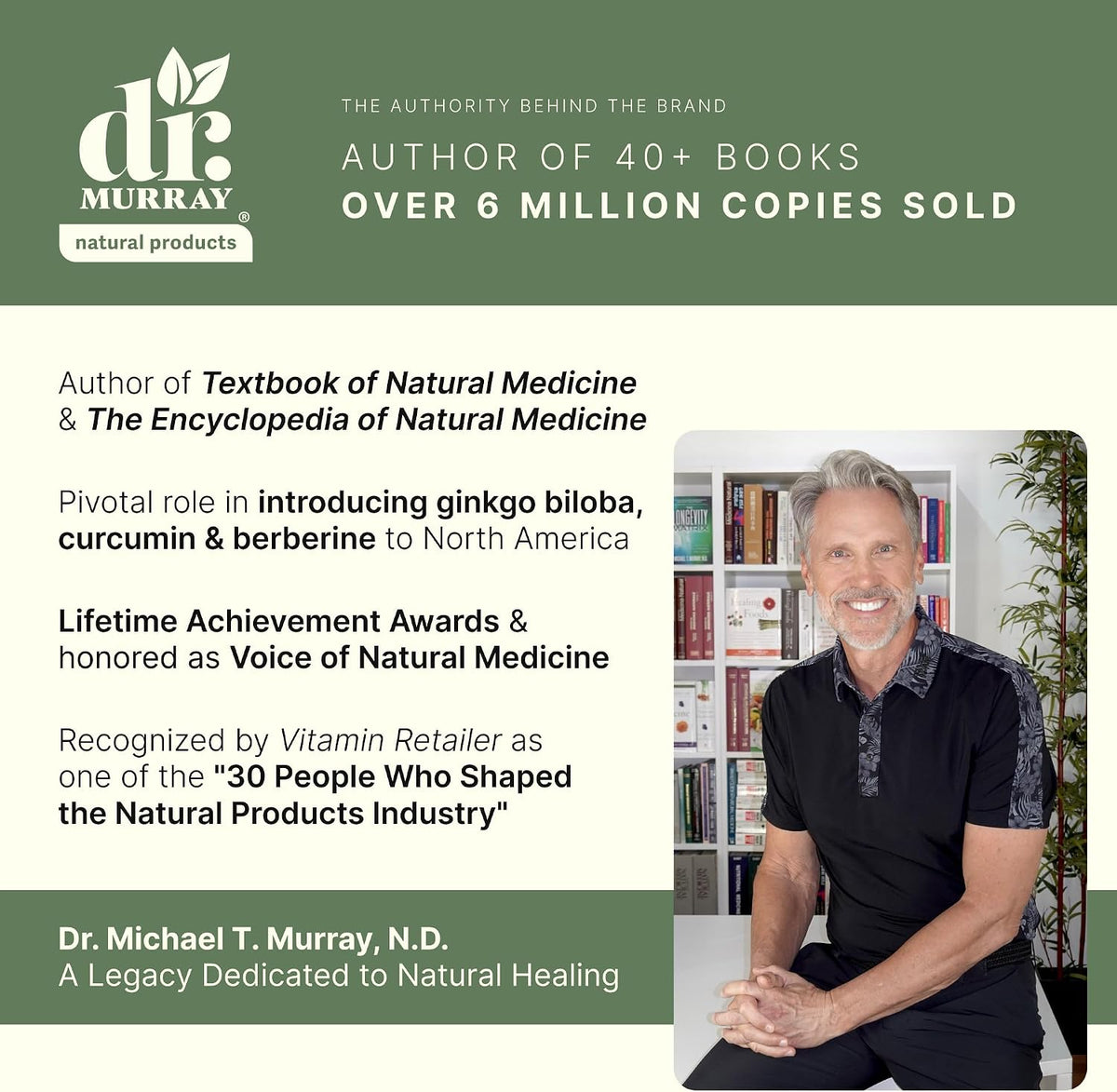Dr. Murray's Ultimate Metabolic Health - Berbevis® Berberine Phytosome + Eriomin® Citrus Flavonoids + Ceylon Cinnamon + Akkermansia AKK11® Probiotic | Vegan | GMP Certified | 60 Capsules