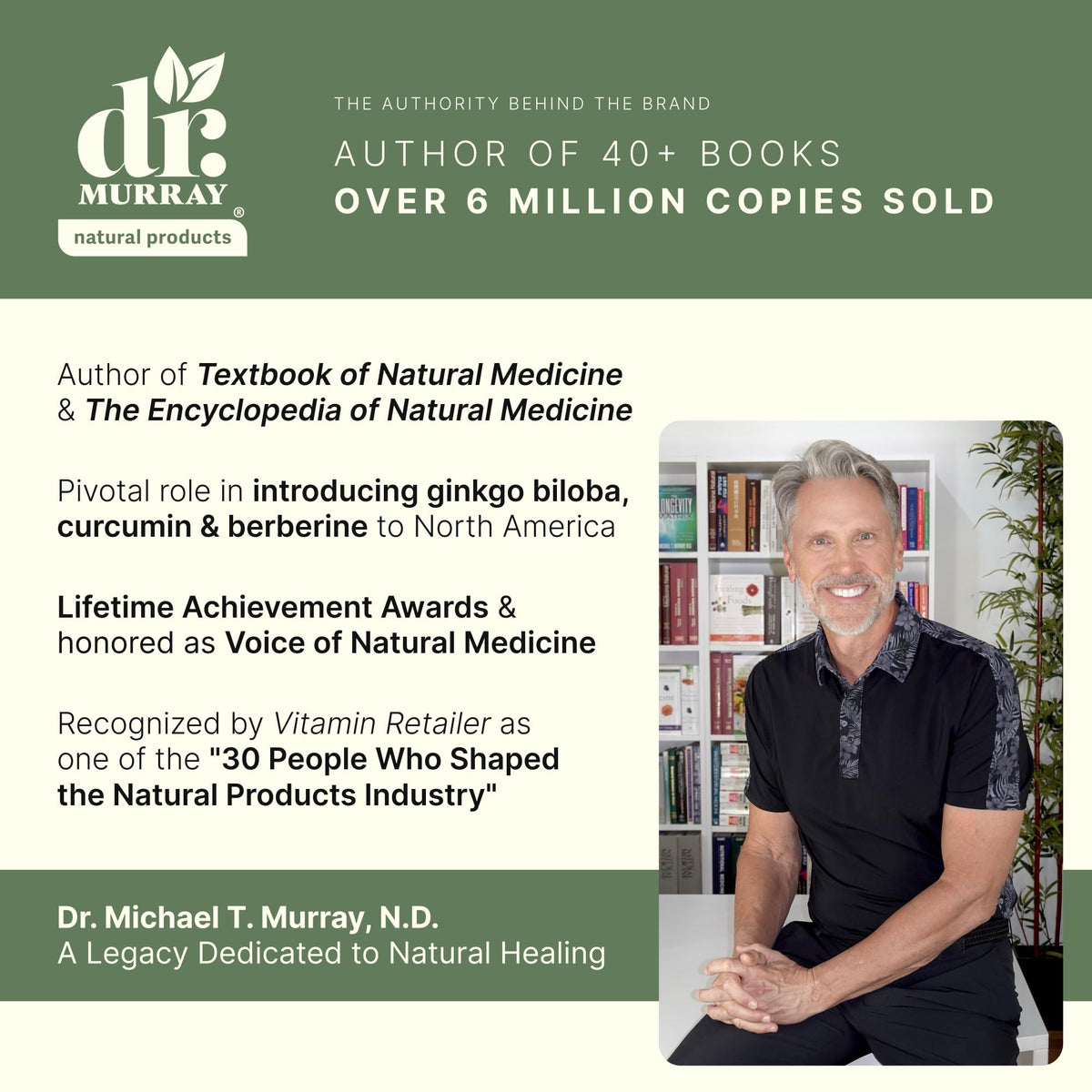 Dr. Murray's Ultimate Metabolic Health - Berbevis® Berberine Phytosome + Eriomin® Citrus Flavonoids + Ceylon Cinnamon + Akkermansia AKK11® Probiotic | Vegan | GMP Certified | 60 Capsules
