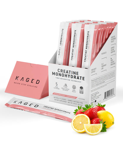Kaged Creatine Monohydrate Micronized Powder | Unflavored | Muscle Building & Recovery | 5000 mg Per Serving | Vegan, Gluten Free, Easily Digestible | Supplements for Men & Women | 100 Servings