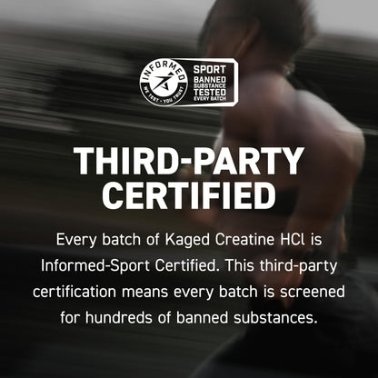 Kaged Creatine HCl Capsules | 7X Concentrated vs Mono | Muscle Building & Recovery | High Absorption | No Bloating | Creatine for Men & Women | Vegan, Gluten Free | Unflavored | 75 Servings