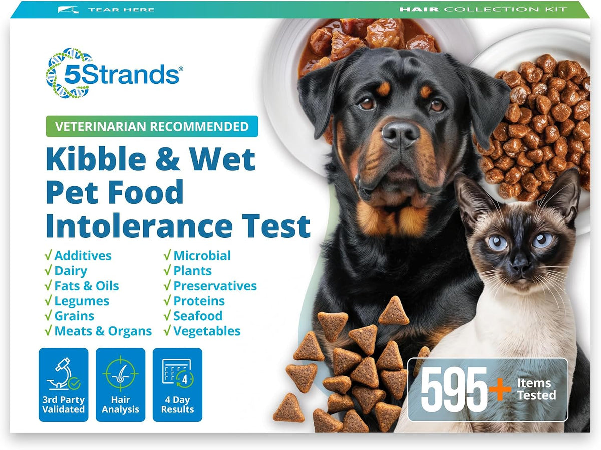 5Strands Kibble & Wet Pet Food Intolerance Test for Dogs & Cats