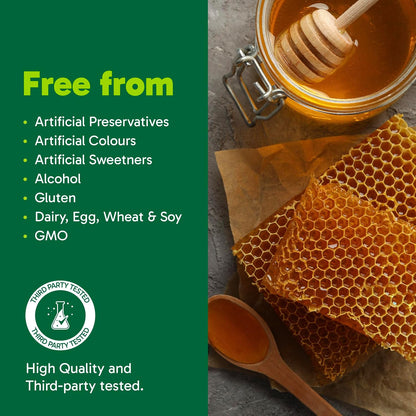 Organika Bee Propolis Tincture 1 oz: Vegan Propolis Extract - Throat and Breathing - Free of Gluten, GMO, & Artificial Flavors - 10 Day Prop Drops Supply