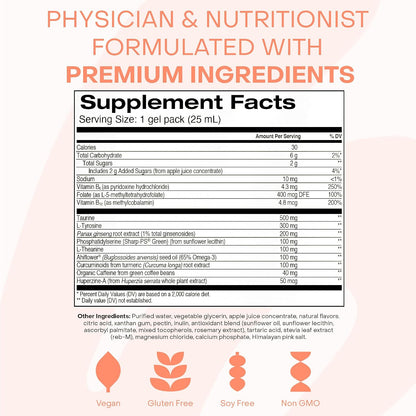Healthycell Telomere Length + Focus & Recall Brain Supplement Bundle | Telomere Length Healthy Aging Supplement + Focus & Recall Brain Supplement for Memory, Focus & Concentration - Daily Duo