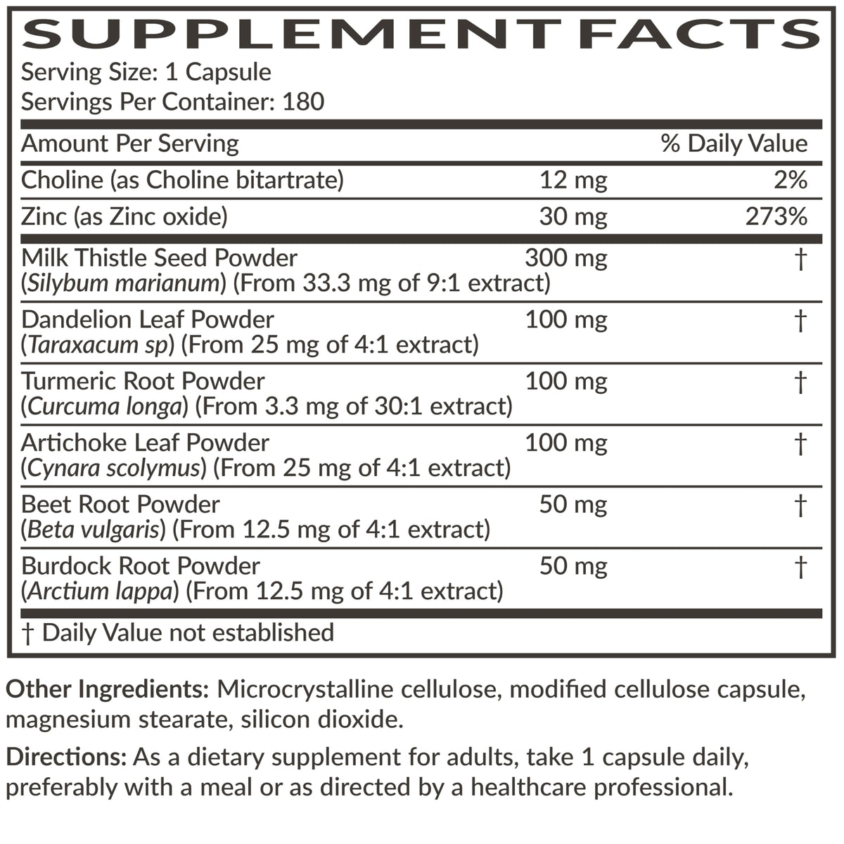 Futurebiotics Liver Detox Advanced Detox & Cleanse Formula Supports Healthy Liver Function with Milk Thistle, Dandelion Extract, Turmeric, Artichoke Leaf, & More, Non-GMO, 60 Vegetarian Capsules