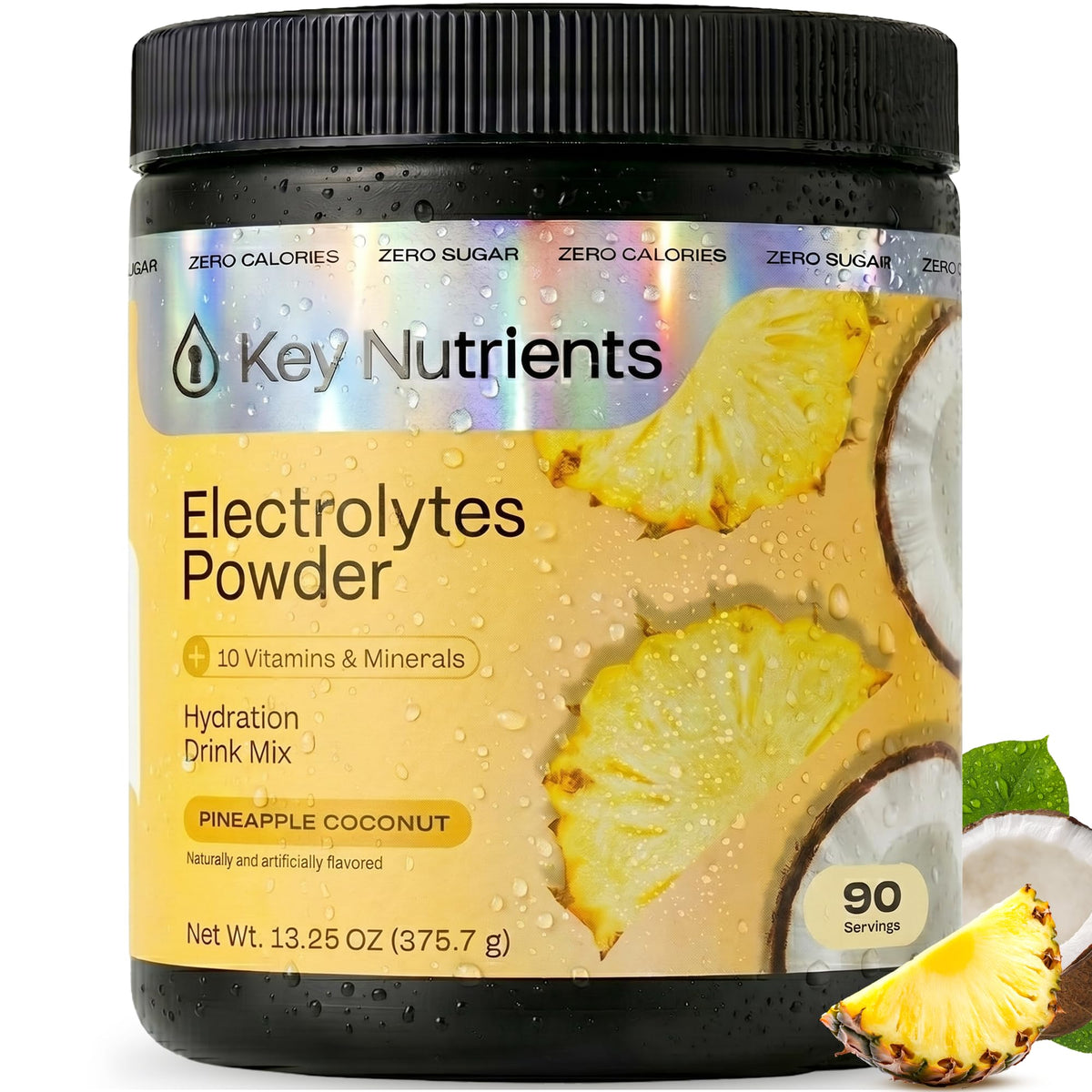 KEY NUTRIENTS Multivitamin Electrolyte Packets, No Sugar Variety Pack, 10Ct