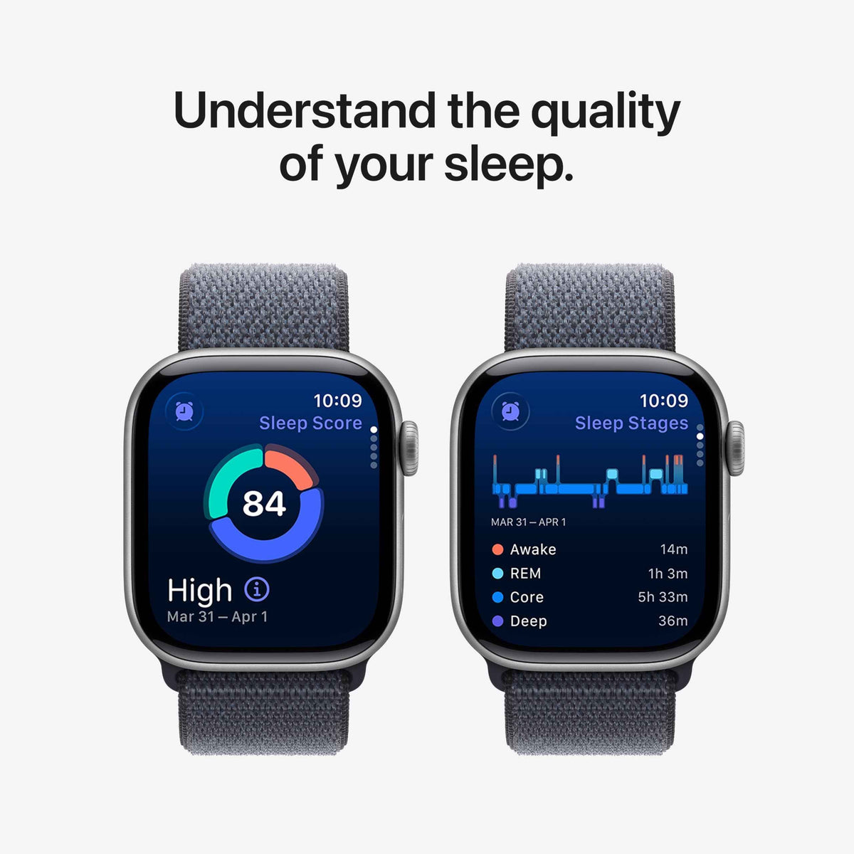 Apple Watch Series 11 [GPS 42mm] Smartwatch with Rose Gold Aluminum Case with Light Blush Sport Band - S/M. Sleep Score, Fitness Tracker, Health Monitoring, Always-On Display, Water Resistant