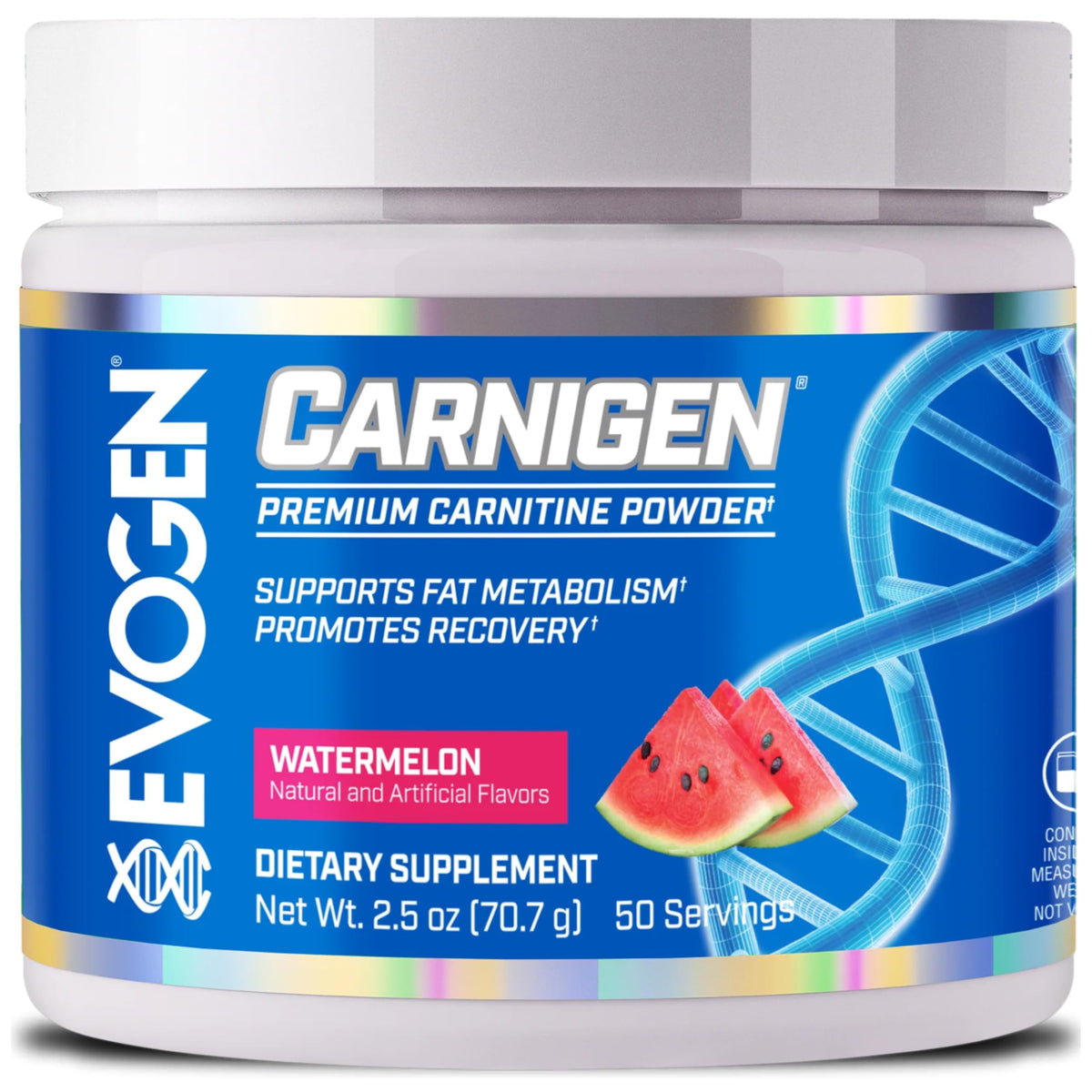 Evogen Carnigen Supports Energy and Metabolism | Raspberry Lemonade | 50 Servings