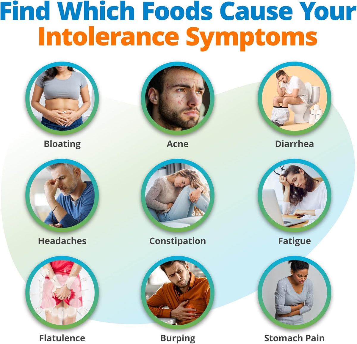 5Strands Food Intolerance & Environmental Sensitivity Test, at Home Hair Analysis for Adults & Kids, Pinpoint Digestive Stressors & External Exposures, Results in 4 Days