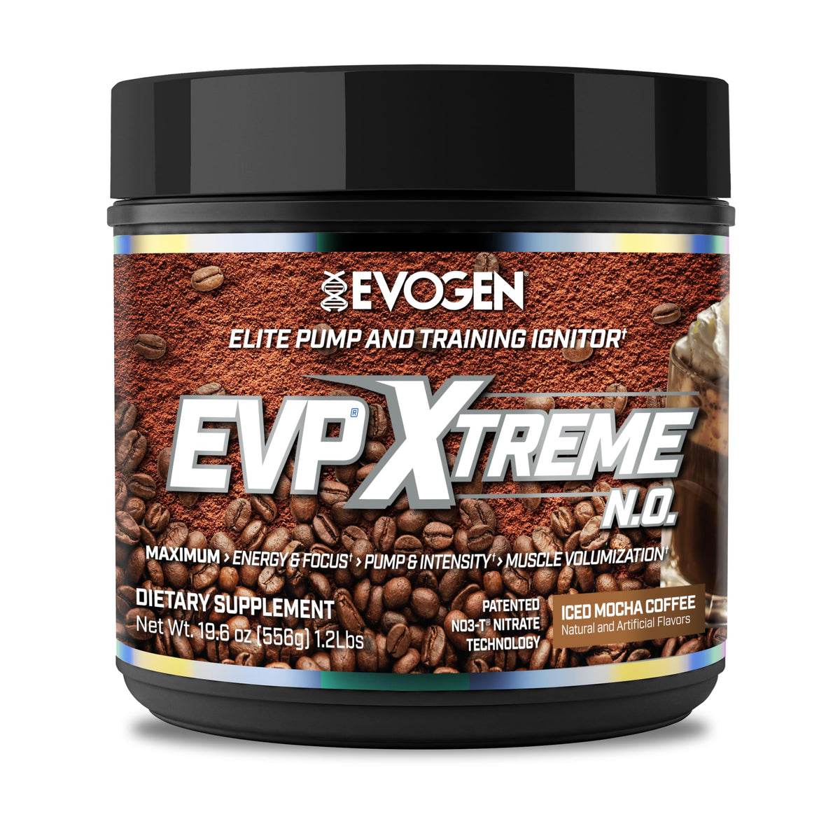 Evogen EVP Xtreme NO Pre-Workout for Men & Women | Sour Candy | 40 Servings | Arginine nitrate, L-citrulline, beta-alanine, creatine and coconut water; caffeine and yohimbe for energy and pumps