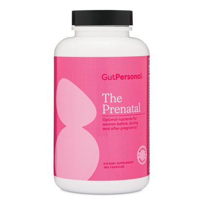 GutPersonal The Prenatal Supplement, Alleviates Morning Sickness and Contains Essential Nutrients