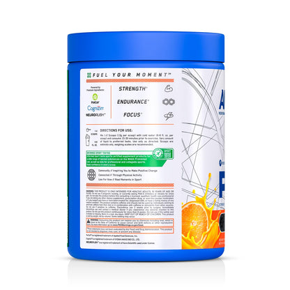 AN Performance Pre-Workout Powder Supplement for Men & Women | Energy Drink Mix with 300mg Caffeine + Beta Alanine + Citrulline | Third-Party Tested | Fruit Punch | 30 Servings
