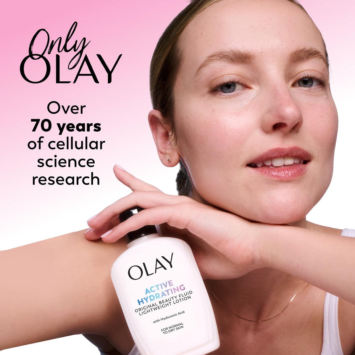 Olay Active Hydrating Cream Face Moisturizer, 1.9 fl oz