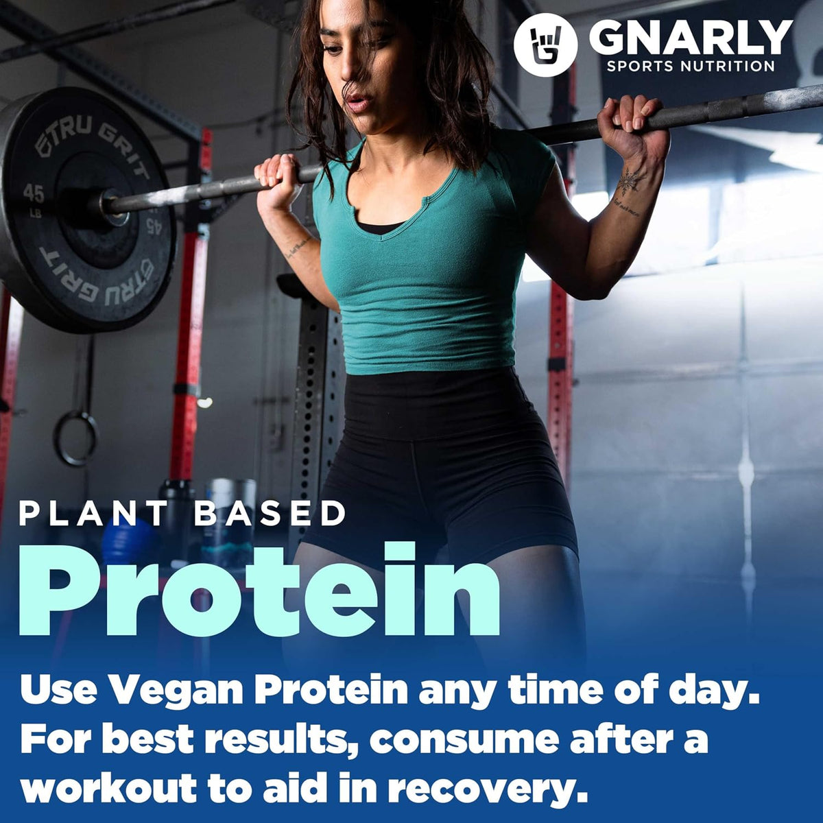 Gnarly Vegan Plant Protein, Meal Replacement - Vanilla (28.2oz) and Gnarly Preworkout Strawberry Lemonade (14.82oz)