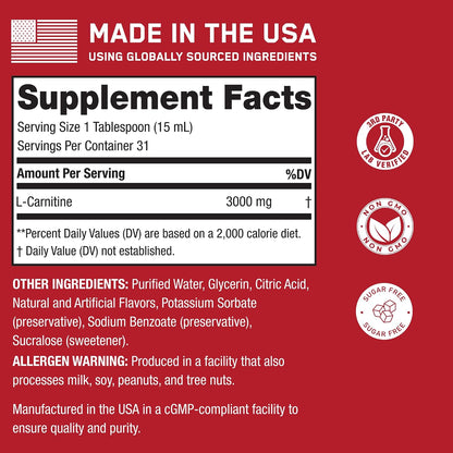 SteelFit Steel Burn, Premium Liquid L-Carnitine, 3000mg, Island Pineapple | Stimulant-Free & Clean Workout Drink for Men & Women Supports Healthy Weight Loss Management & Fat Metabolism - 31 Servings