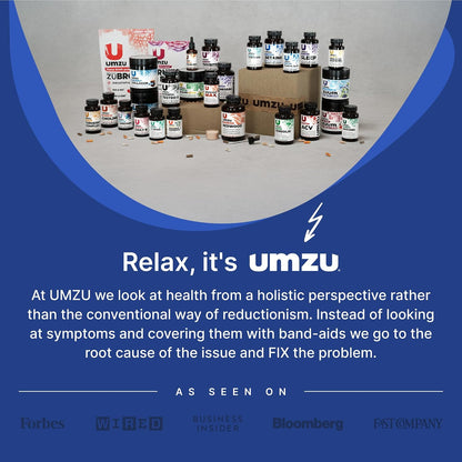 UMZU Tri-Biome Complete Probiotic Capsules, 30 Day Supply | 3-in-1 Probiotic, Prebiotic and Postbiotic Blend, Akkermansia and CoreBiome, Gut Balance, Digestive Health, Adults