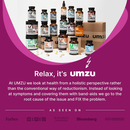 UMZU Thyrite Thyroid Support Supplement, 30 Day Supply | Magnesium, Zinc, Copper, Iodine, Selenium, Adaptogenic Herbs, Metabolism, Energy, Thyroid Function and Daily Wellness Support