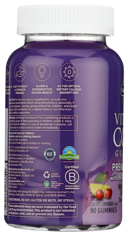 Garden Of Life Vitamin Code Prenatal Multi Gummies, 90 CT