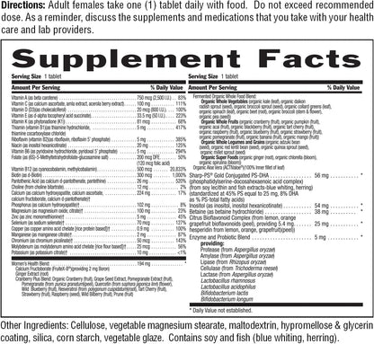 Country Life Core Daily-1 Women 50+ Multivitamin, 60 Tablets