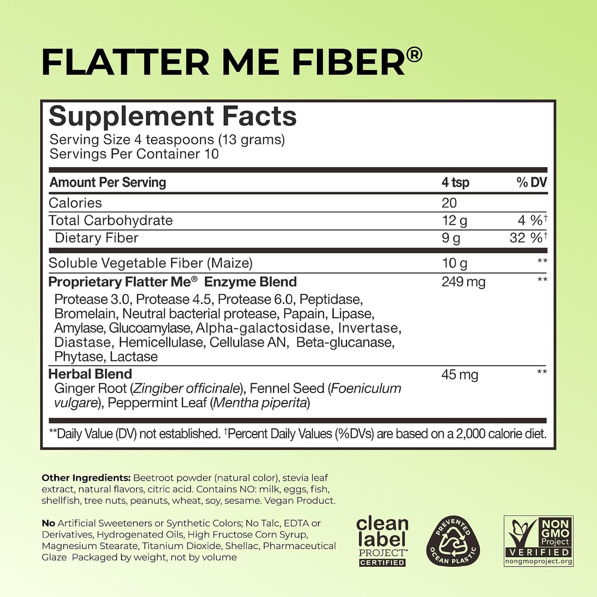 HUM Flatter Me GLP-1 Fiber Daily Cleanse Detox Bundle – Appetite Control, Bloating Relief, Clear Skin, Gut Health & Natural Detox with Zinc, Spirulina & Herbs for Women & Men