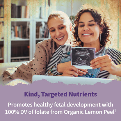 Garden of Life Organics Prenatal Vitamin: Folate for Energy & Healthy Fetal Development & Prenatal DHA