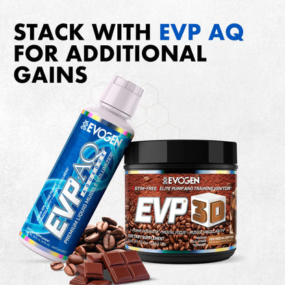 Evogen EVP 3D Stim Free Pre-Workout | Citrus Candy | 40 Servings | Arginine nitrate, L-citrulline, beta-alanine and creatine with lion's mane, L-tyrosine and DMAE for pumps and focus