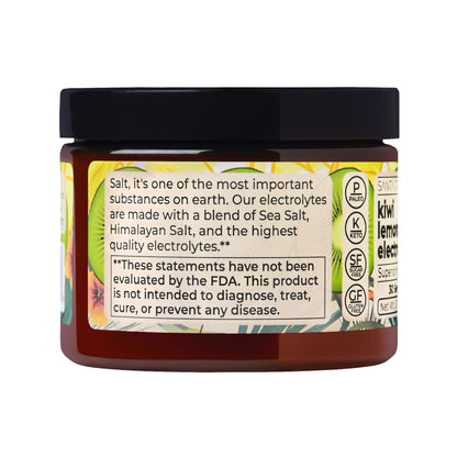 Santa Cruz Paleo Electrolyte Powder, Cherry Limeade, Sugar Free Hydration Drink Mix with Himalayan Pink Salt, Sea Salt, Magnesium Glycinate, Potassium Chloride, Sweetened with Stevia, 30 Servings