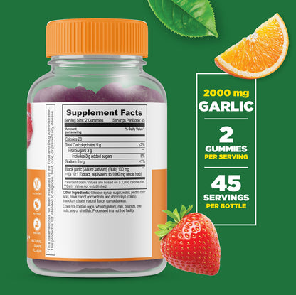 Lifeable Garlic 1000mg + Women's Prenatal Multivitamin, Gummies Bundle - Great Tasting, Vitamin Supplement
