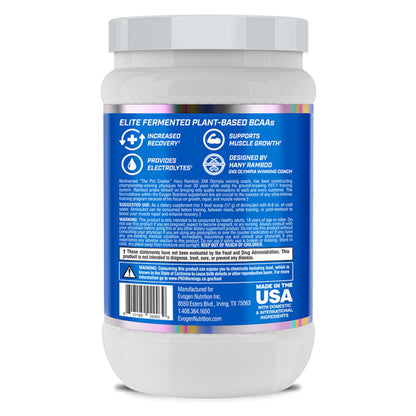 Evogen AminoJect Recovery Formula | Watermelon | 30 Servings | 6g fermented plant-based BCAAs, 5g glutamine, electrolytes, betaine and L-citrulline for hydration and endurance
