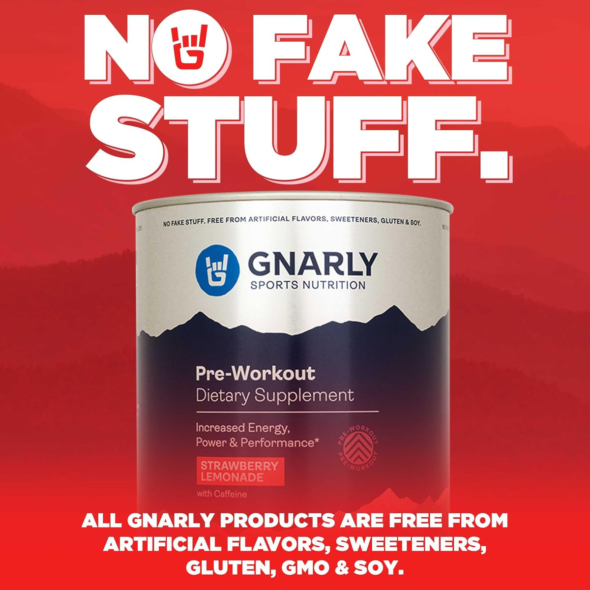 Gnarly Vegan Plant Protein, Meal Replacement - Vanilla (28.2oz) and Gnarly Preworkout Strawberry Lemonade (14.82oz)