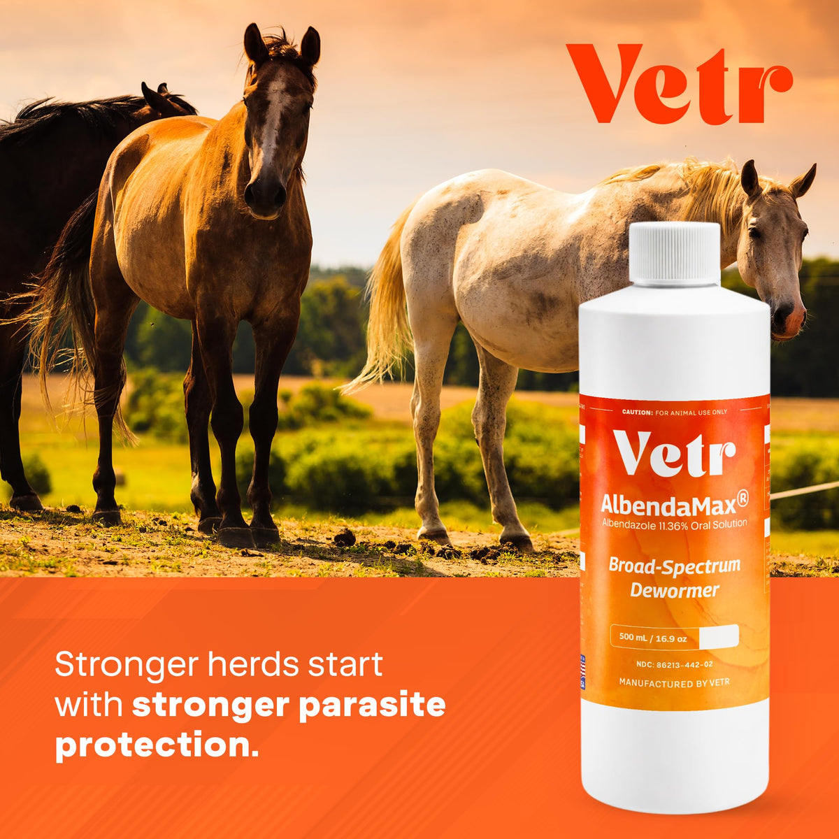 vetr AlbendaMax Oral Suspension, Liquid for Cattle, Sheep & Goats – 240 mL